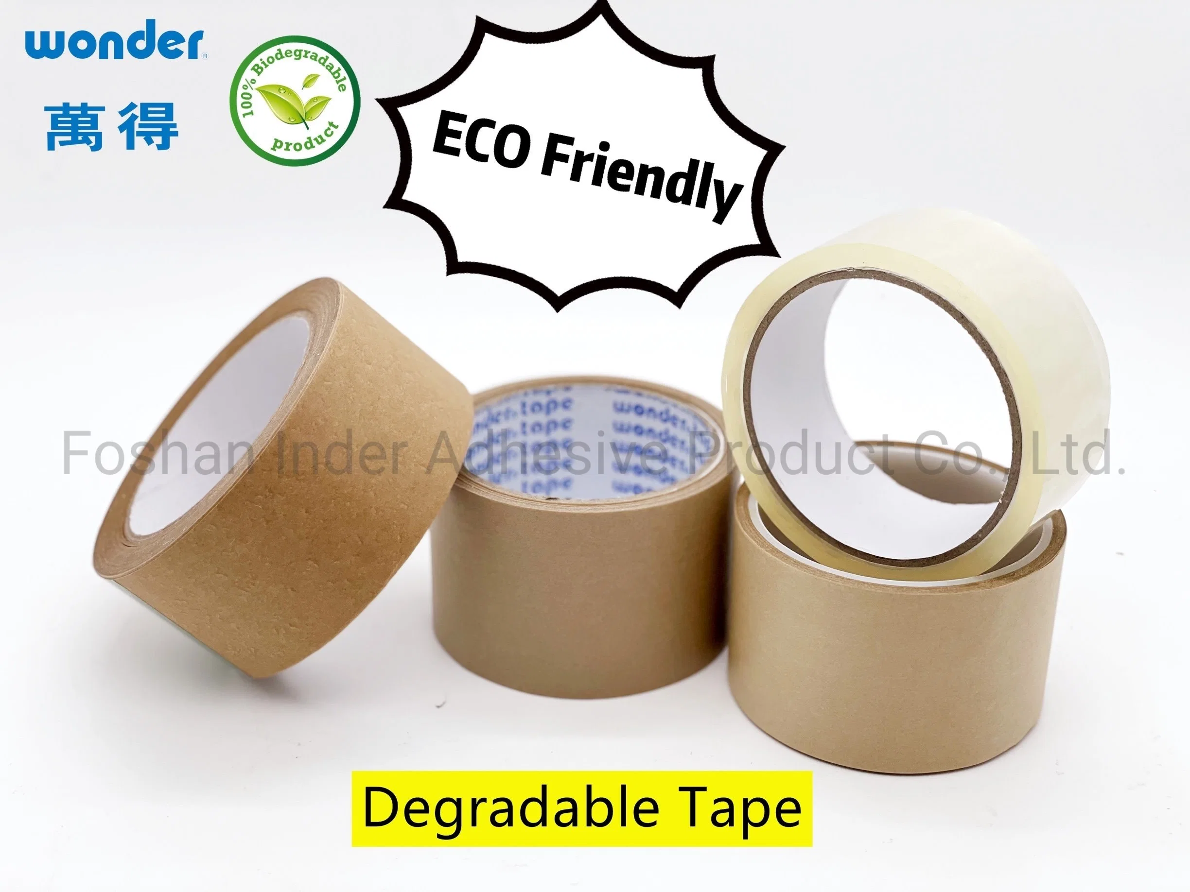 Selfadhesive Degradable BOPP Carton Packing Tape
