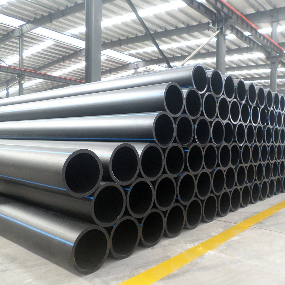DN90, DN110, DN160, DN200, DN250 Food Grade PE100 HDPE Water Plastic Pipe HDPE Pipe for Building Material PVC PE for Water System/Conduit/CE Certificates