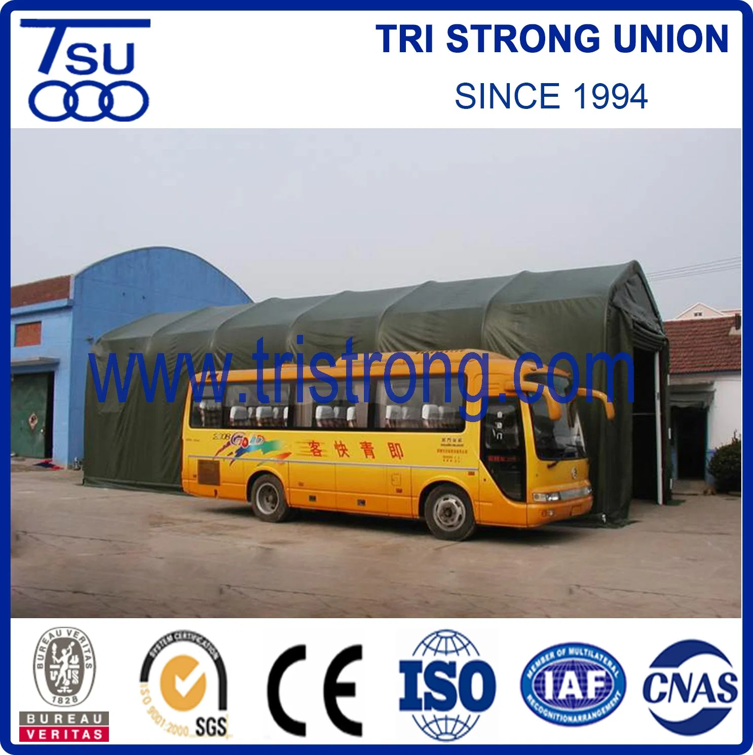 PVC Tent/Garage for Parking Bus/Car (TSU-1850)