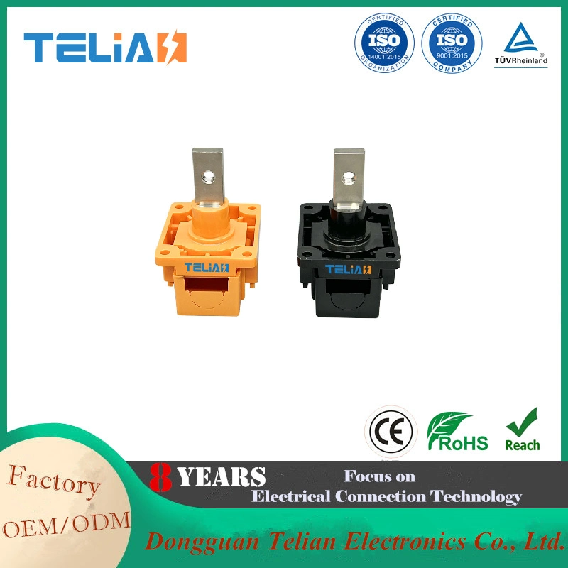 High Power Partition Terminal High Current Pure Copper Terminal Special Flame Retardant Battery Connector Terminal for Lithium Battery