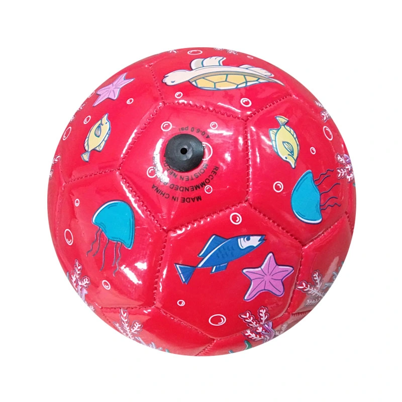 Children Ball Kids Gifts Sea World Pattern Printing Mini PVC Soccer Ball