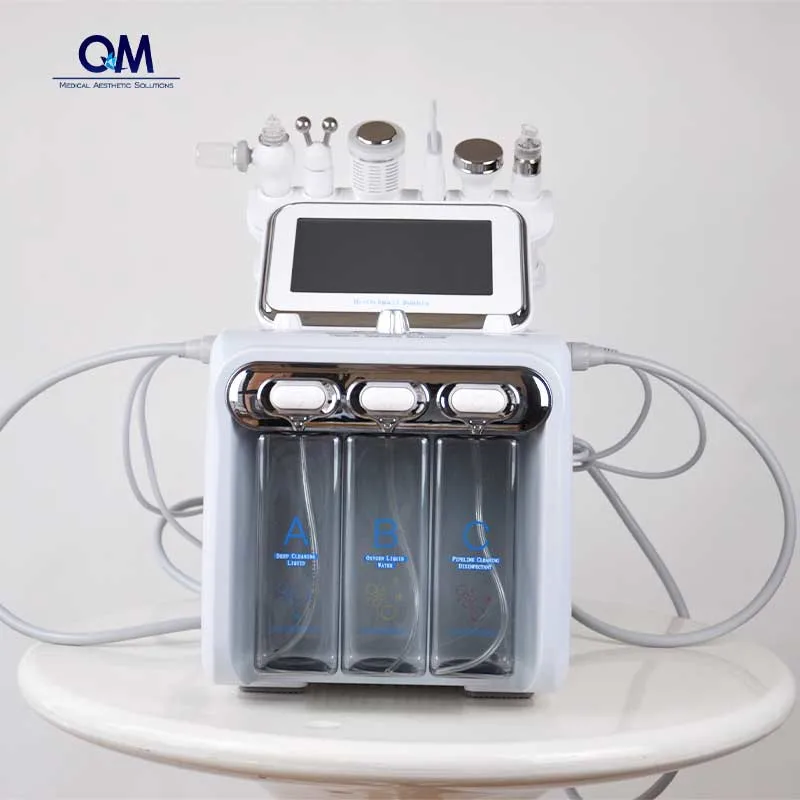 Salon Beauty Equipment Women Small Bubble Hydrogen Oxygen H2O2 Skin Rejuvenation Beauty Machine