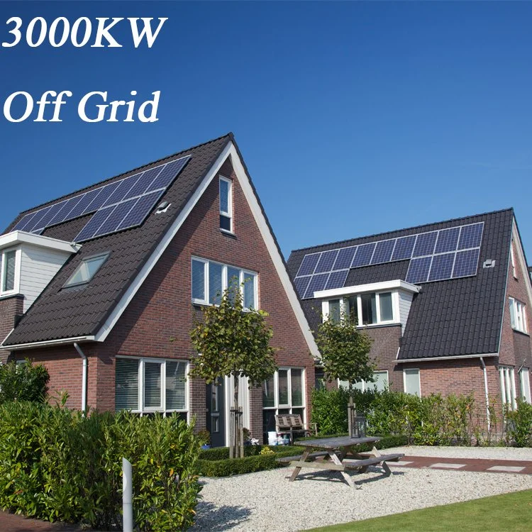 L'électricité solaire la génération de la maison 3kw hors réseau système d'énergie solaire pour le Soudan