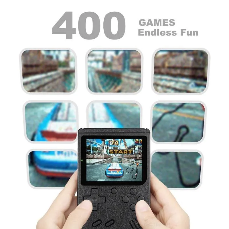 Factory Price Handheld Retro Console Kids Classic Games Built-In400 Game