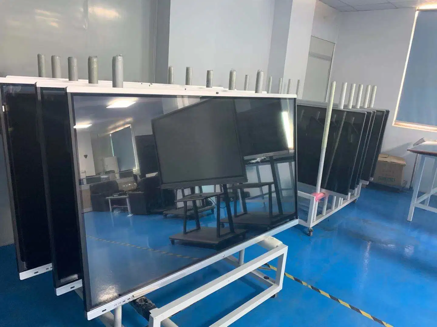 2022 quadro branco interativo de venda quente para a sala de conferência de educação escolar 65 75 85 86 Polegadas Whiteboard de toque