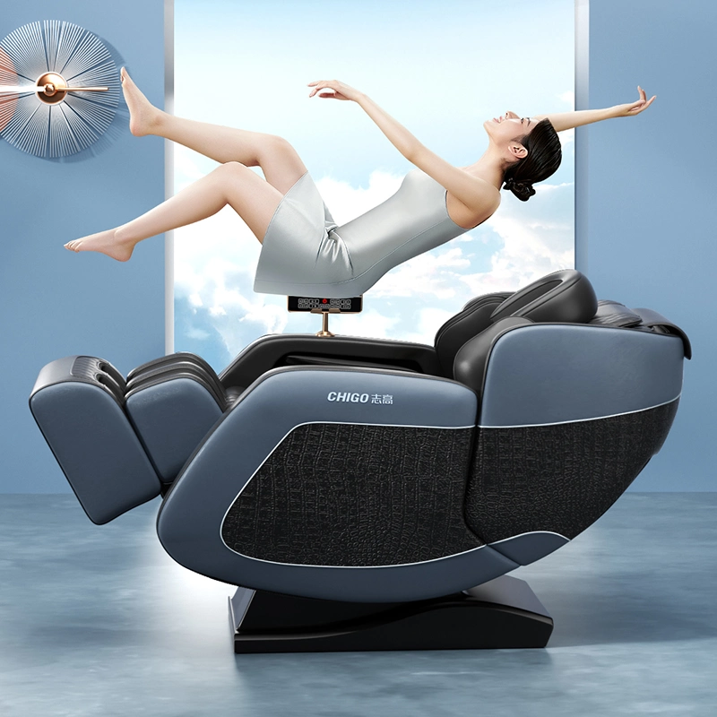 Full Body Massager Human Touch India Inflatable Kids Hypnotherapy Pedicure Game Chair Genuine Leather Luxury 4 D Massage Chair