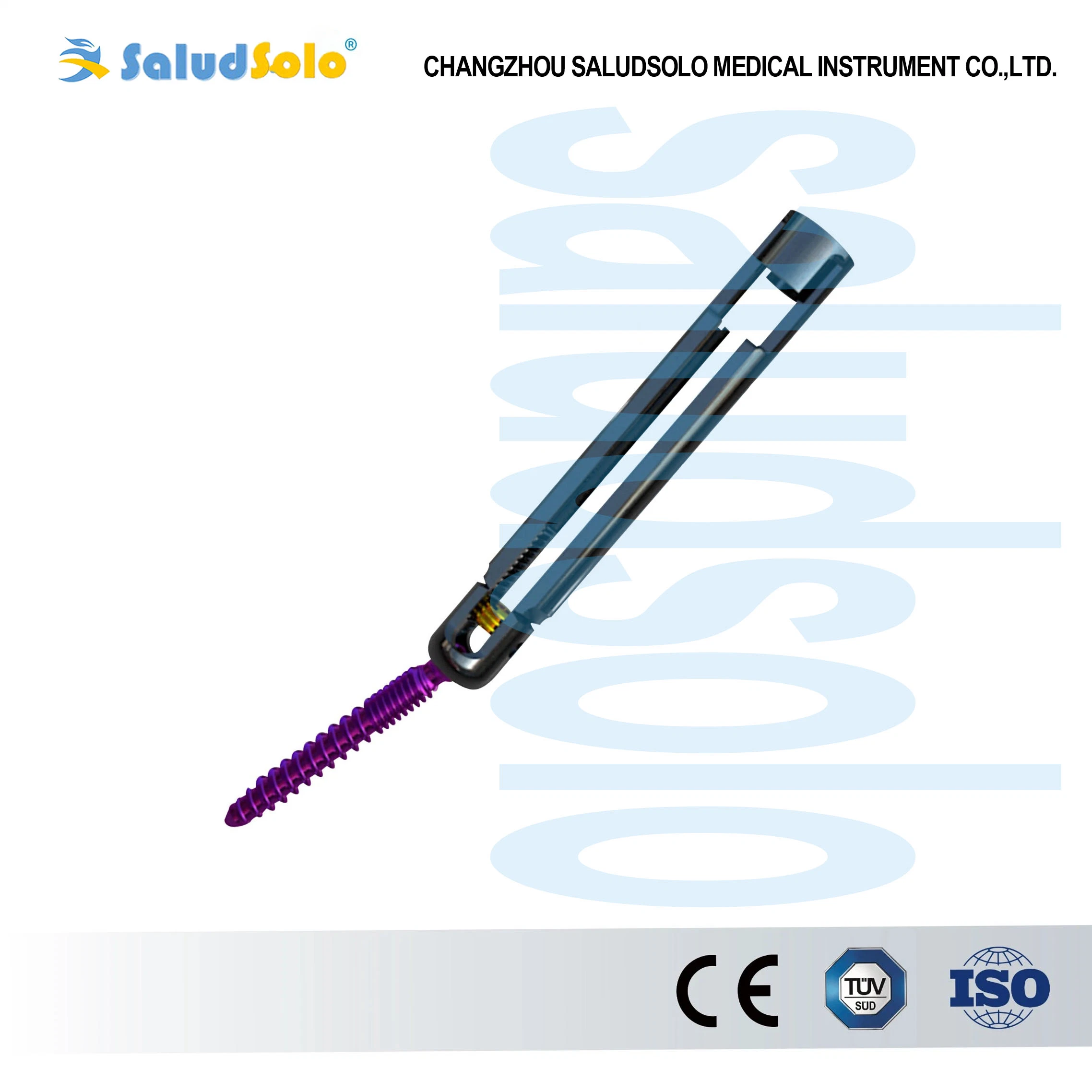 Mis Polyaxial Reduction Pedicle Screw, Minimally Invasive Spinal System, Titanium, Orthopedic Surgical Implant for Spine Surgery, Medical Products with CE&ISO