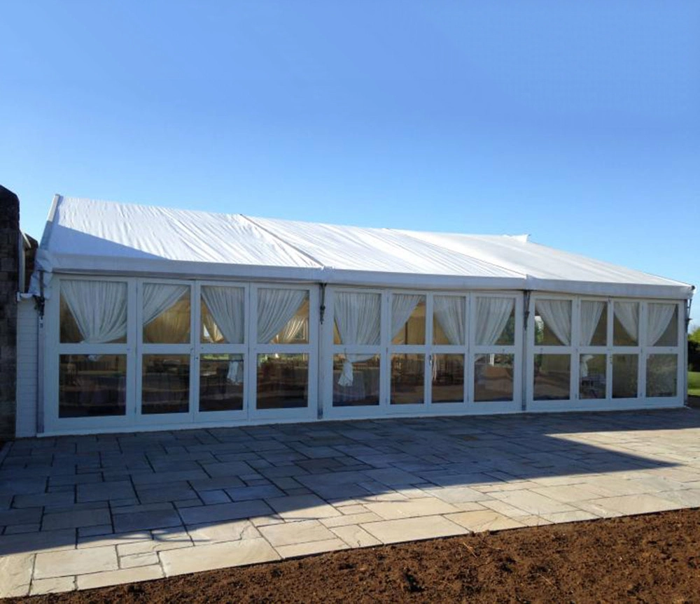 Good Quality Glass Wall Wedding Event Marquee Large Transparent Trade Show Tent for Sale