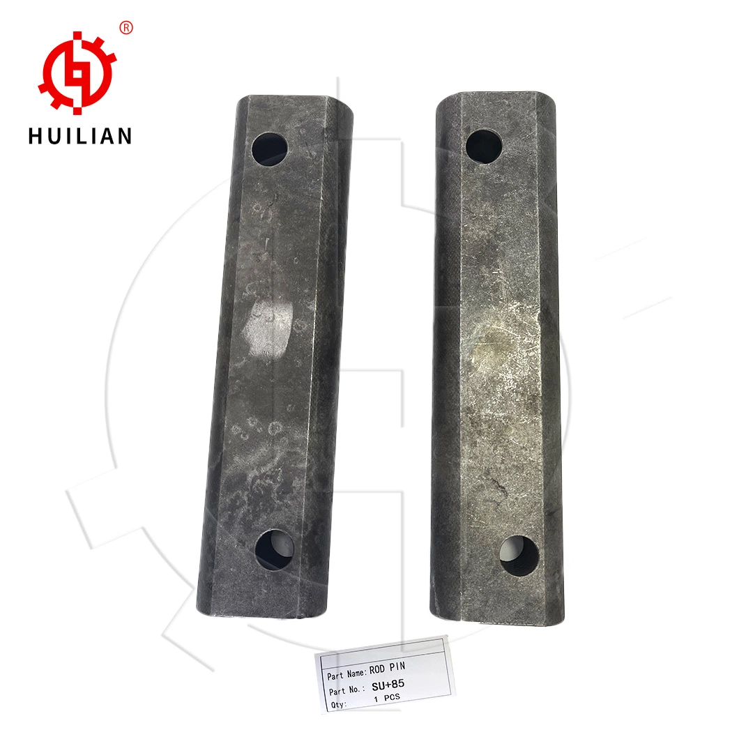 Hydraulic Rock Breaker Spare Parts Su+85 Tool Pin Lock Pin Rod Pin Wihtout Side Hole