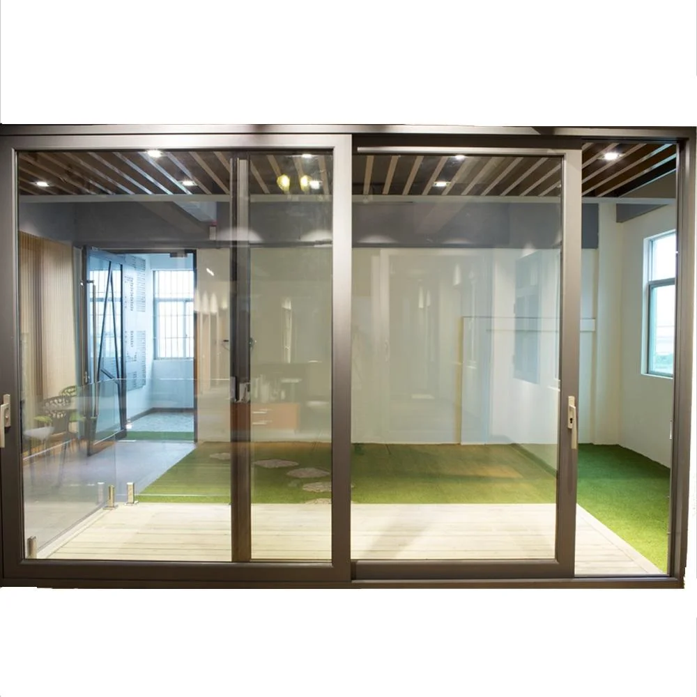 PA Glass Aluminium Windows and Aluminum Frame Sliding Doors Price List Per M2 Square Meter Cheap in China