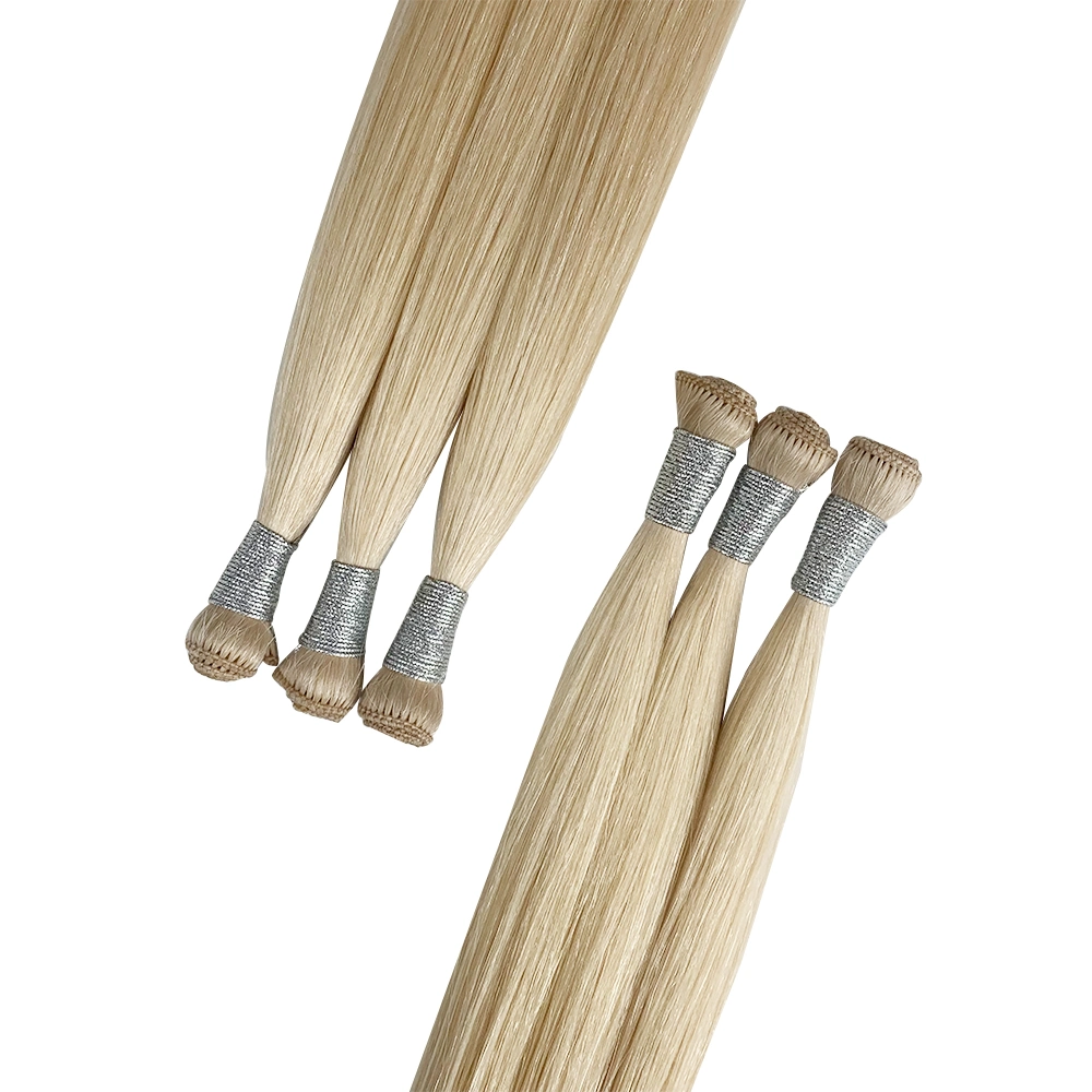 Russian Hair Double Drawn Handtied Hair Wefts Factory Wholesale/Supplier Price