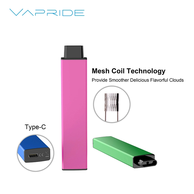 Smoke Vape Pen 10 Fruit Flavors Disposable/Chargeable Vaporizer Electronic Cigarette Pod 5500puffs