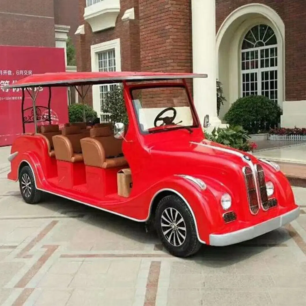 8 Seaters Electric Classic Car Sightseeing Cart