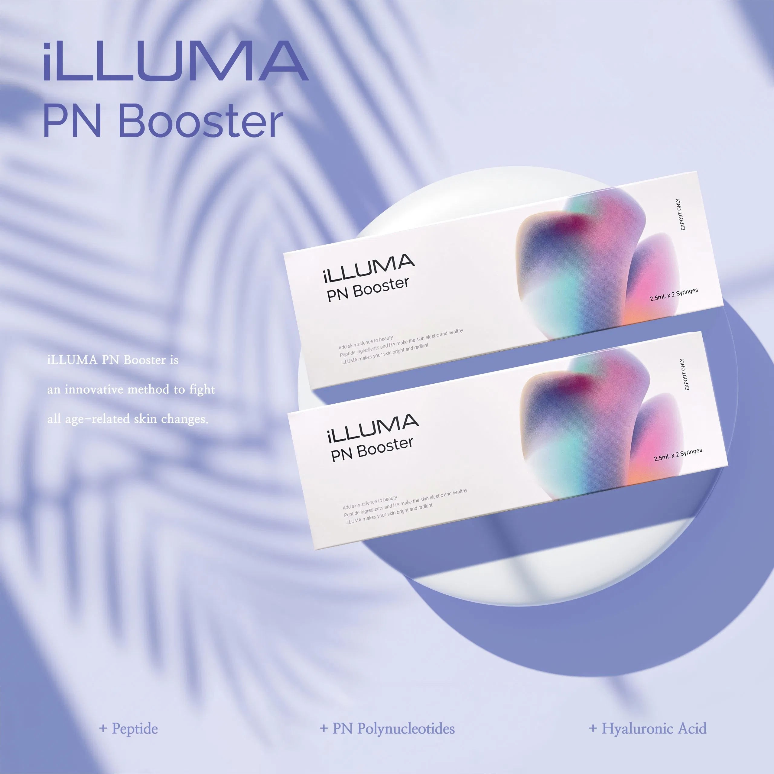 2024 New Pn Booster Illuma Polynucleotides Facial Wrinkle Removal Skin Repair Regen Heal Skin Rejuvenation