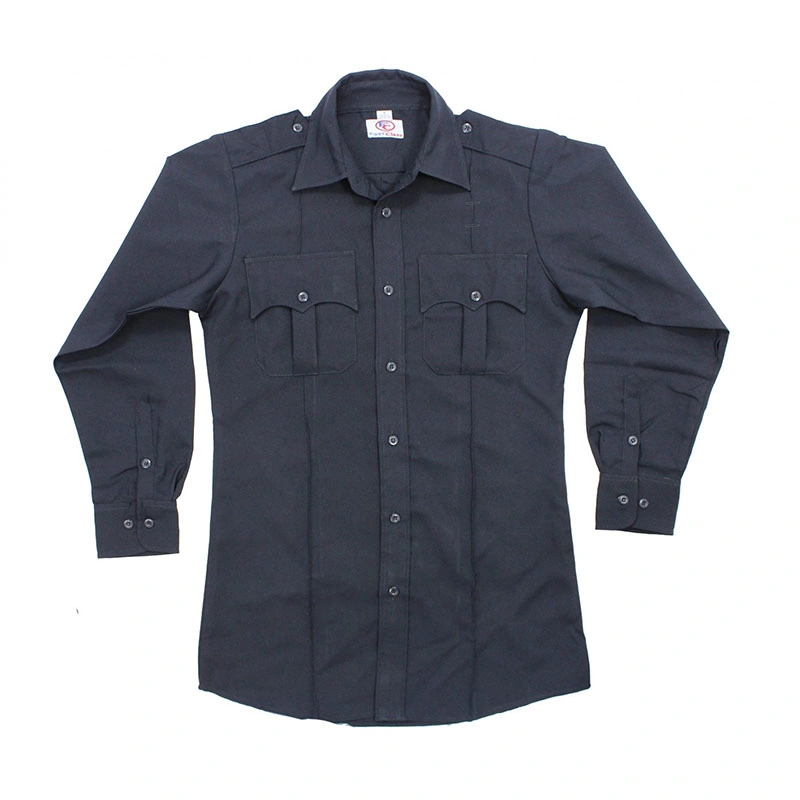 Style Security Guard Apparel Workwear shirt police style uniforme shirt