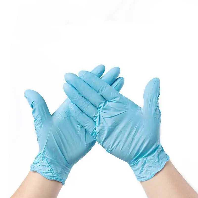 Disposable Lates Blue Protective Vinyl/Latex/Nitrile Gloves