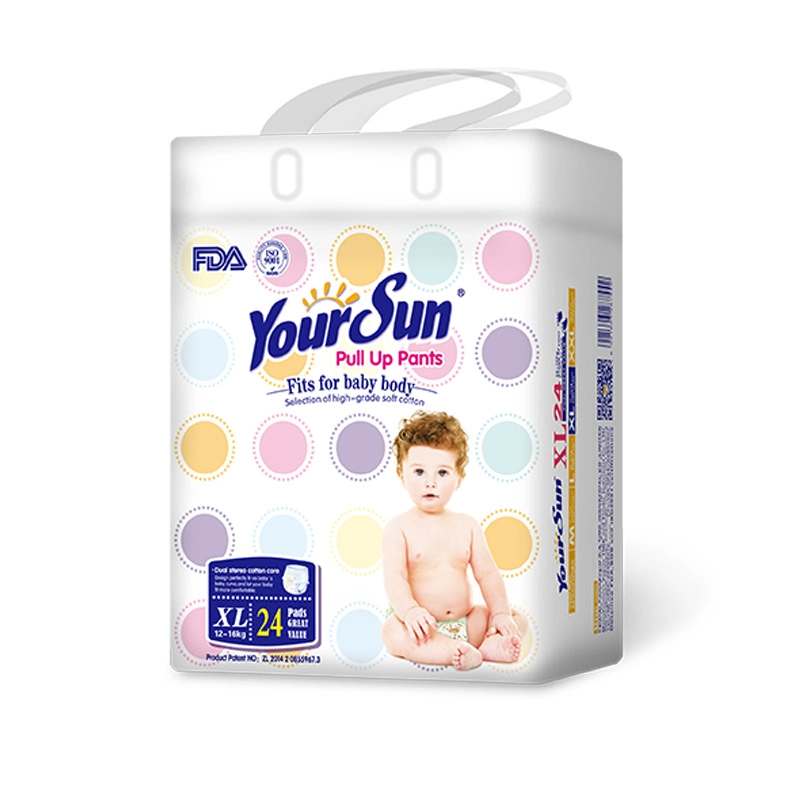 Diaper Pants with 3D Embossing Best Dry Extra Soft Brand of OEM & ODM