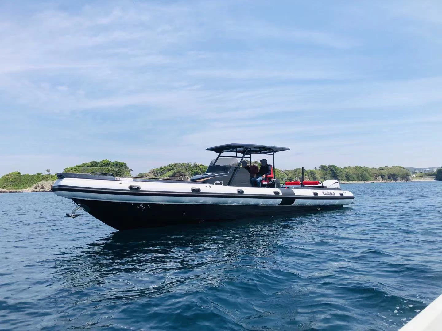 Aqualand 38pies 11,5m inflables rígidas de lujo en el deporte de Buceo Pesca Deportiva la costilla de velocidad en barco a motor con CE clase B (RIB1150L)