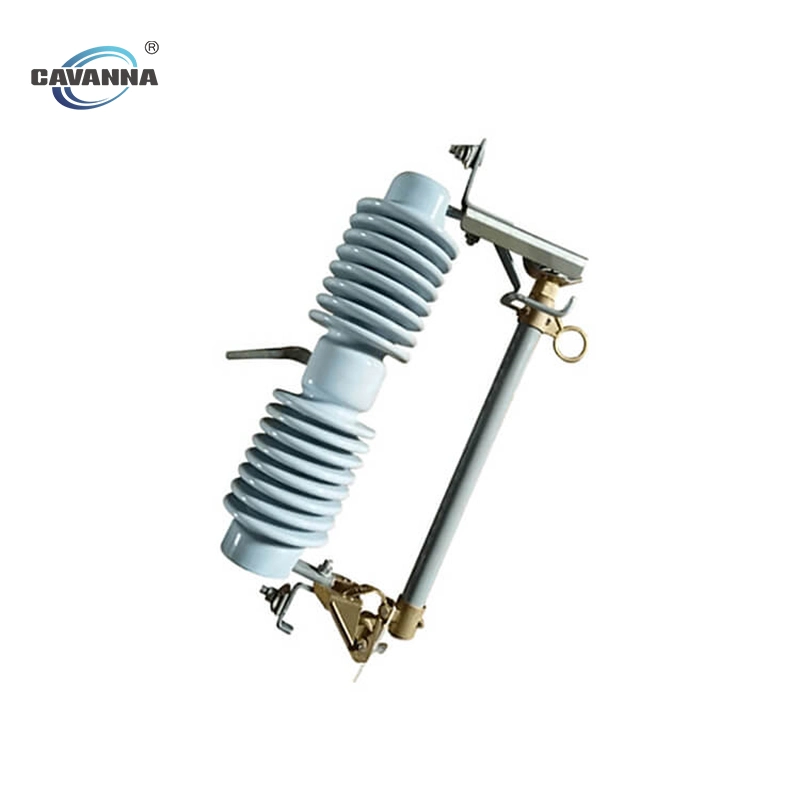 Fusible de caída 11kV completo con montaje de carga de alta tensión Interruptor de desconexión de porcelana para línea de alimentación con una potencia nominal de Voltage12-15 kV