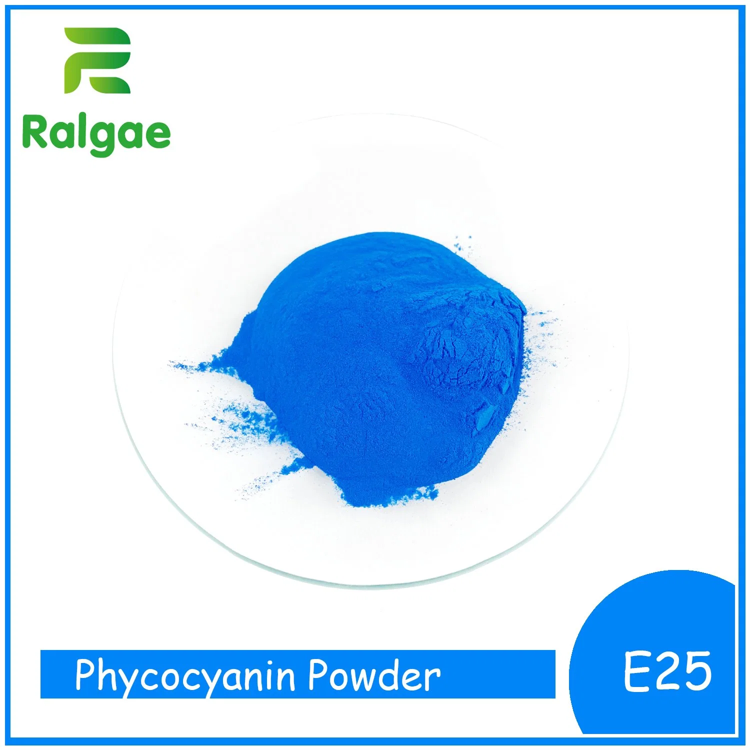 E25 la Spirulina Extracto pigmento azul la ficocianina para Cosmética colorante11016-15 CAS-2