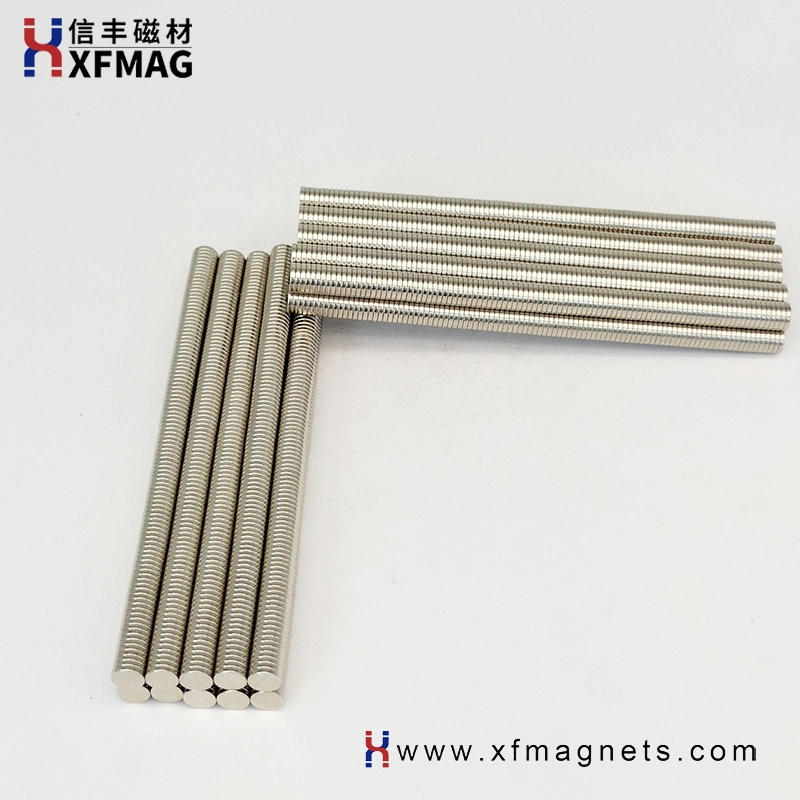 Permanent NdFeB Neodymium Magnet Cylinder Rare Earth N45uh D3.5*1.5 Disc Magnetic Material