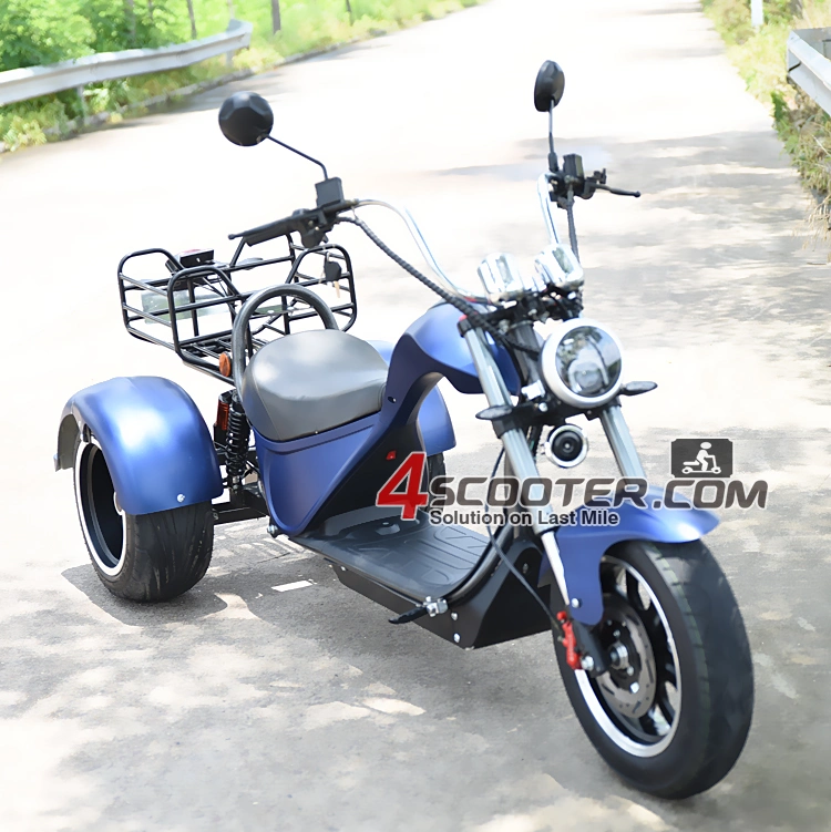 4000W 5000W 6000W EEC Citycoco 3 Three Wheel Electric Motorcycle