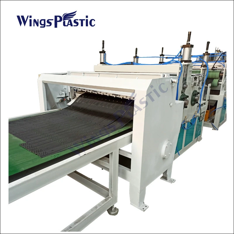 Plastic Drain Board Production Machine HDPE Geocell Producing Line Waterproof Sheet Extrusion Line