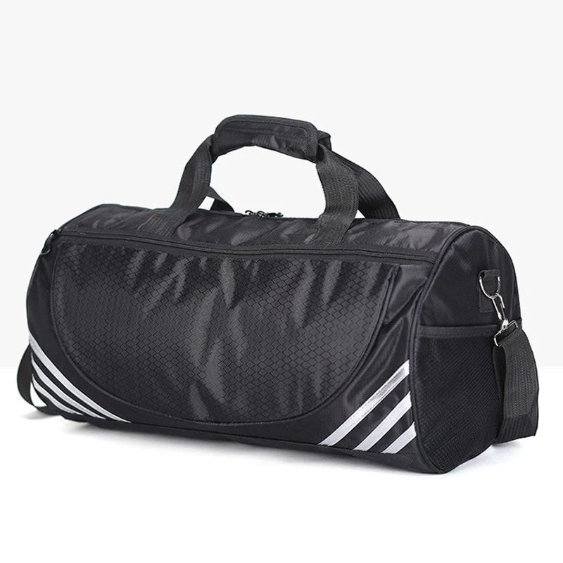 Travel Waterproof Luggage Sports Black Gym Duffle Bag