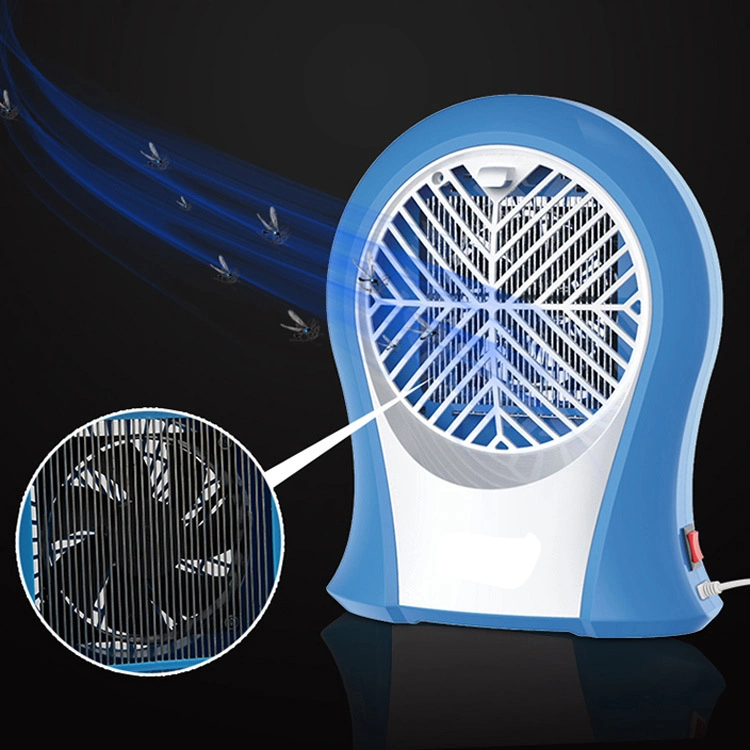 Mosquito Killer Electronic Insect Bug Zapper LED Light Kill Flying Pests Gnat Trap Catcher Attractant Lamp 4W Grid for Indoor Home.