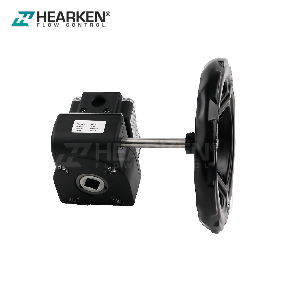 Hot Sale High quality/High cost performance  Aluminum Alloy Body Worm Gearbox with Indicator