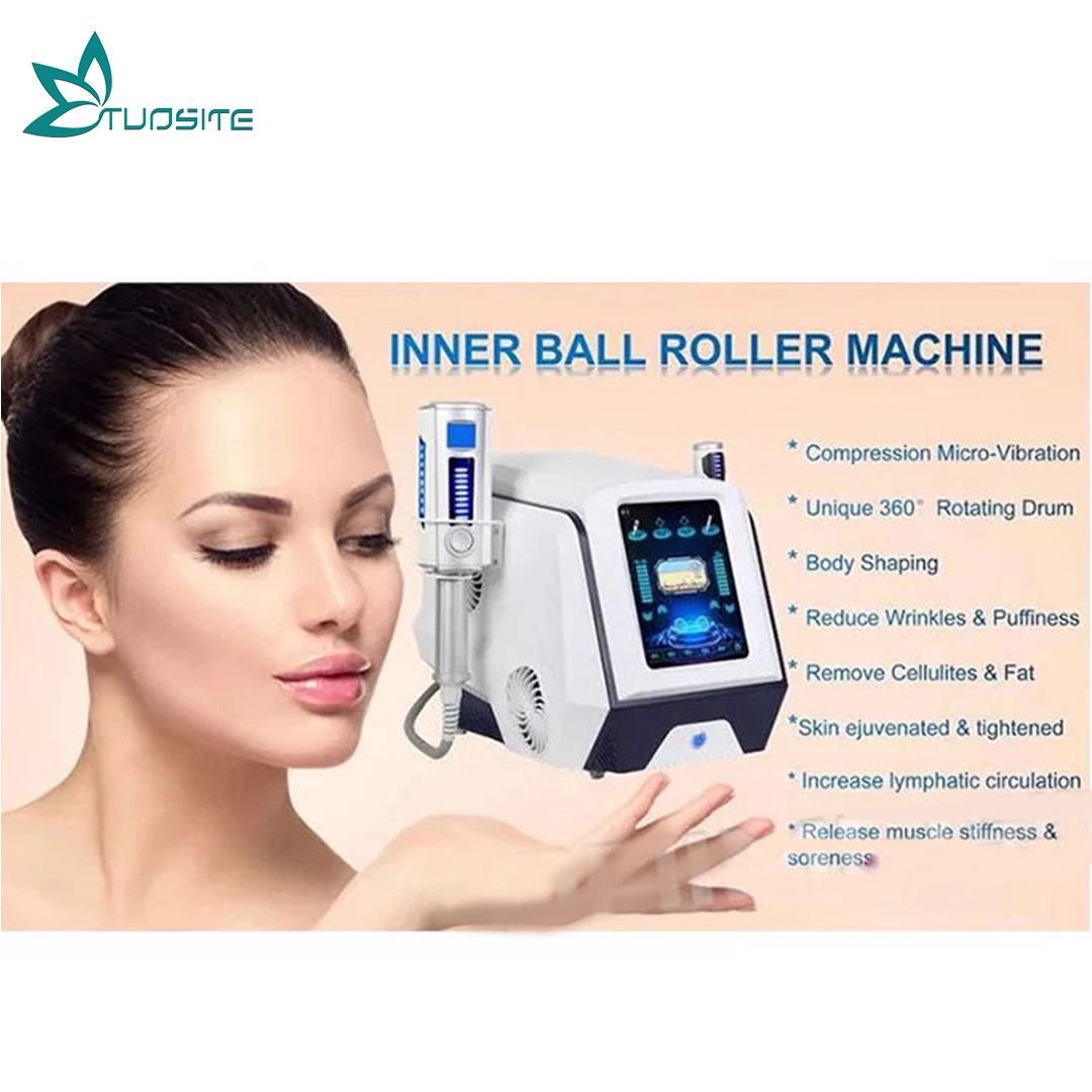360 Degree Portable Inner Ball Roller Massager Cellulite Reduction Roller Therapy Body Slimming Face Lifting Machine