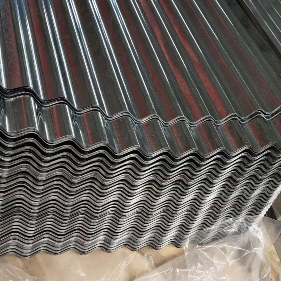 Factory Price Galvalume Aluzinc Steel Sheet Roof Tile Corrugated Roofing Sheet