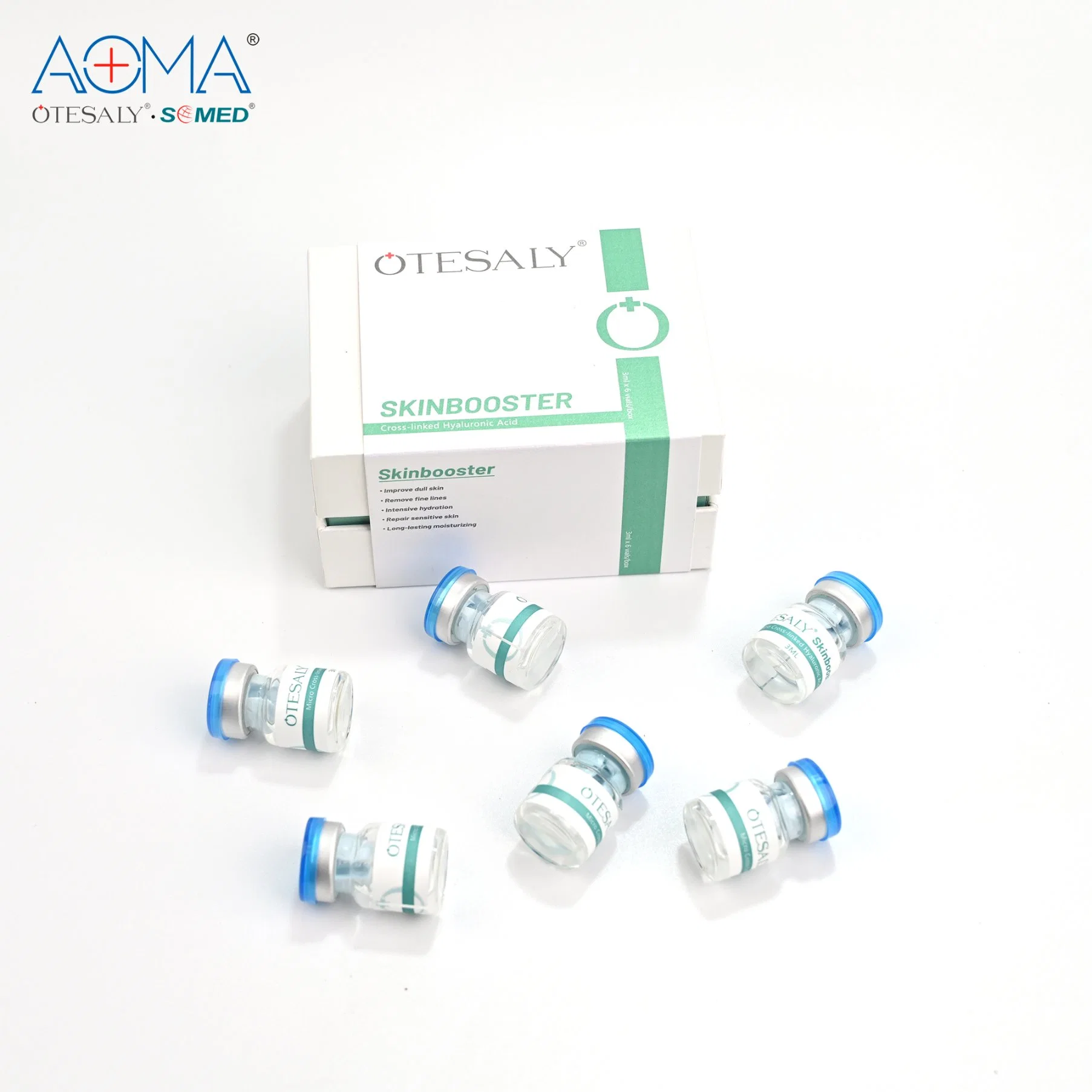 Otesaly Skinbooster 3ml 6 Vials Hyaluronate Acid Liquid Rejuvenating Serum Mesotherapy Ampoule