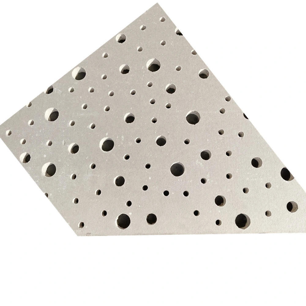 Micropore Perforated Soundproof Decorative Acoustic Gypsum Ceiling Tile