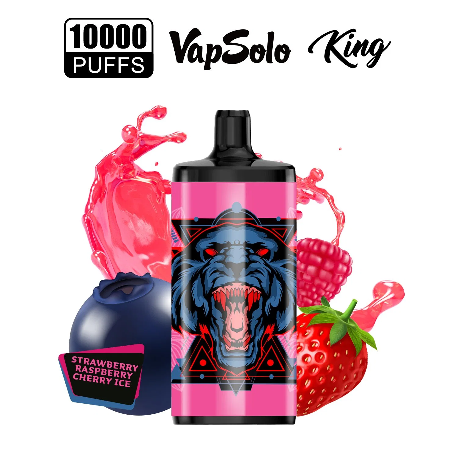 A fábrica 10000 Puff Shenzhen OEM fumaça colorida de 2% a 5% Nic Barras de sal grosso recarregável Mini descartáveis electrónicos e eléctricos Cigarro Ecig