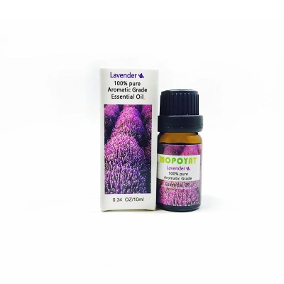 100% Natural 10ml Lavender Essential Oil Body Massage Care