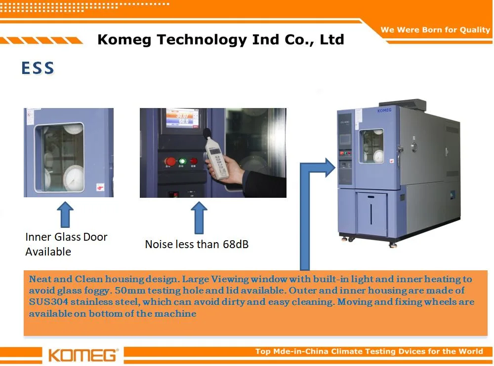 Material Testing Machine Rapid Temperature and Humidity Change Test Tester with Window