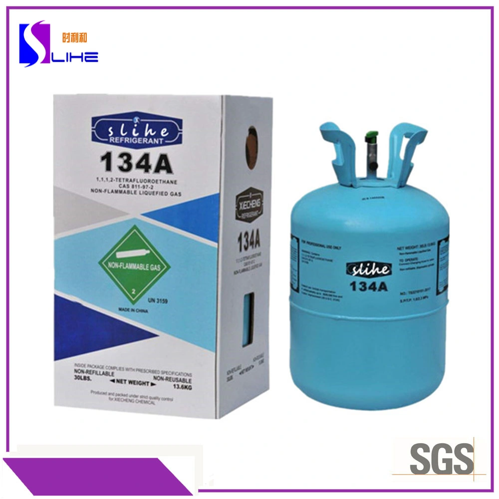 100% Purity Refrigerant Gas Un3159 Liquified Gas R134A