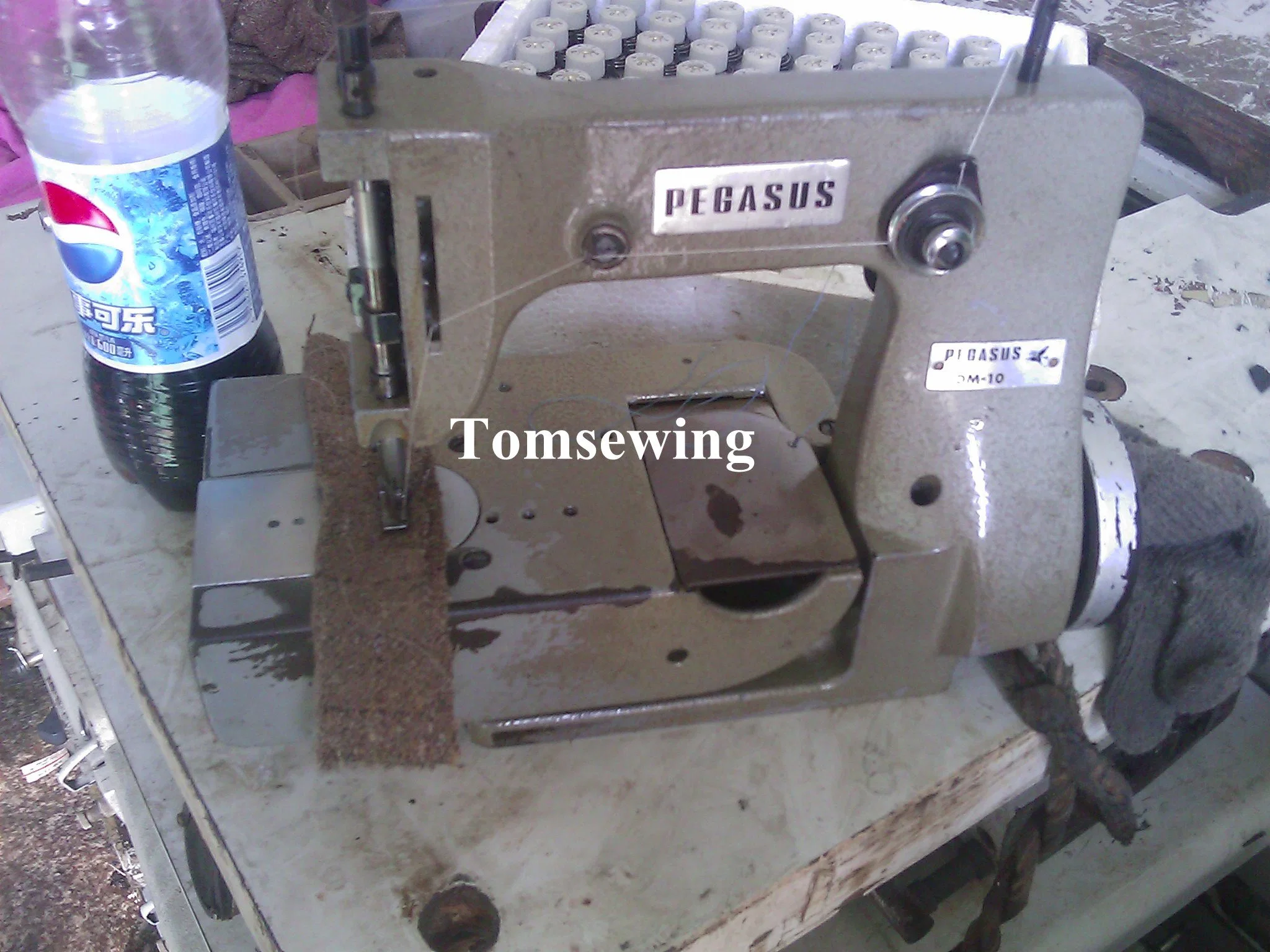 Used Glove Sewing Machine Second Hand Chainstitch Pegasus Dm-10 Maquinas De Coser Industriales Usedas