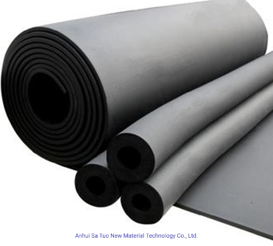 Closed Cell Elastomeric NBR Foam Rolls Heat Resistance Rubber Insulation Board