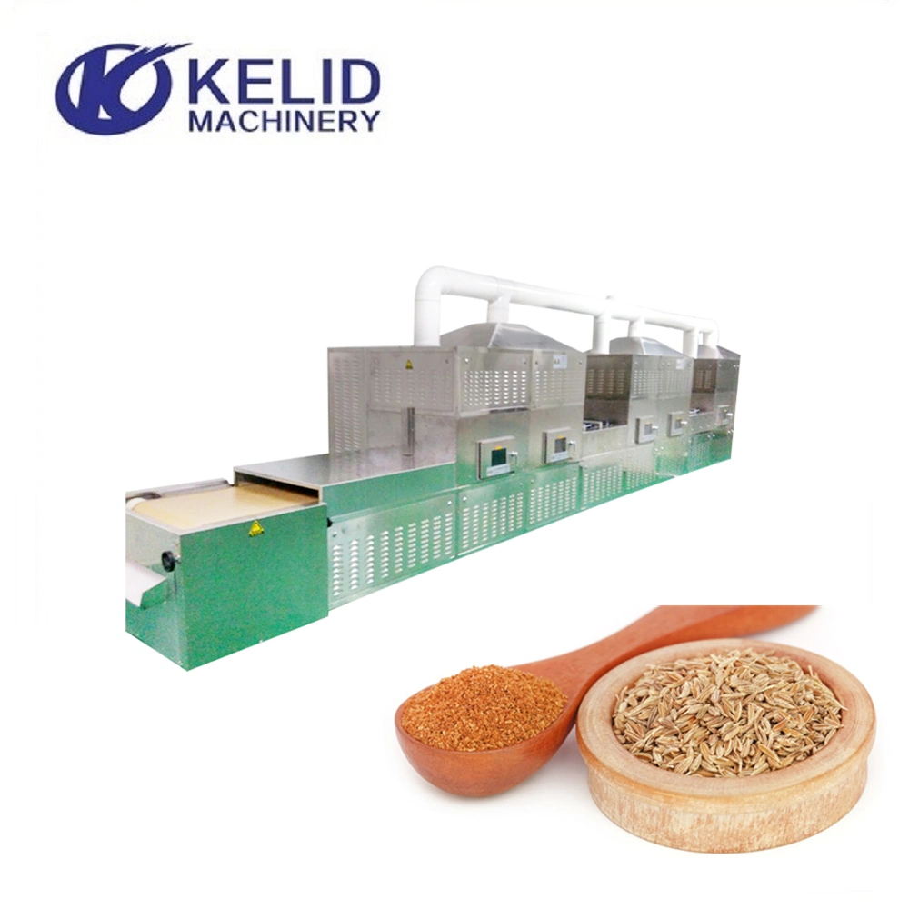 Microwave Spice Cinnamon Sterilizing Dryer Drying Sterilization Equipment