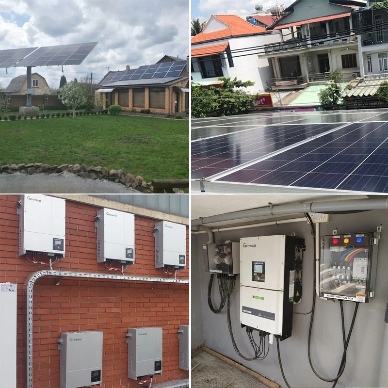 Alta eficiencia de 3kw Casa híbrida de 3000W Sistema de energía del viento solar generador de la bomba de agua