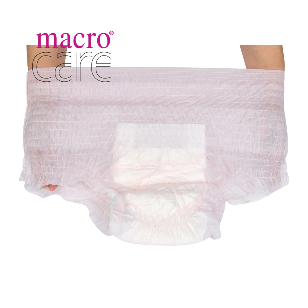 Protecção descartável estanques de meados de Cintura sangramento pós-parto Calcinha Menstrual Período mulheres roupas íntimas