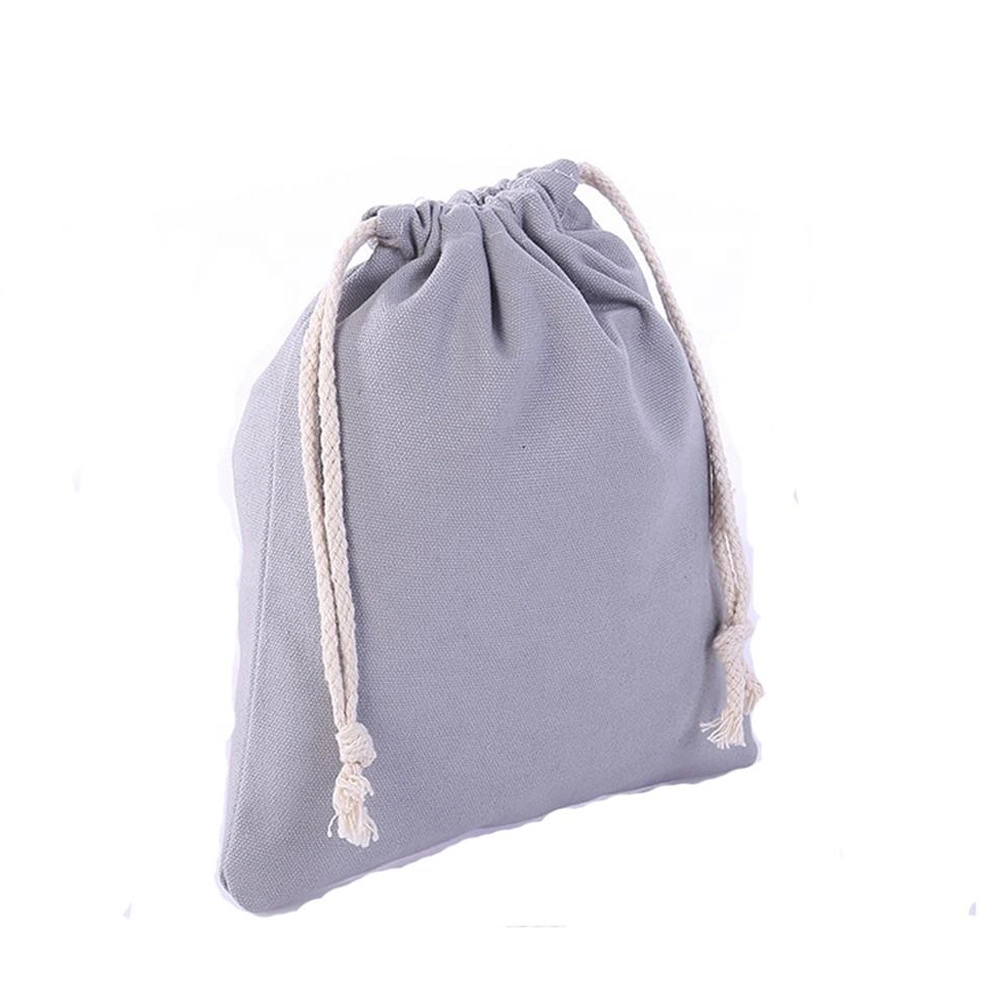 Qingdao Factory Gots Oeko-Tex 100 Heat Transfer Different Gram Weight Free Design Long and Short Handle Organic Cotton Cancavs Pouch/Double Drawstring Bag for S