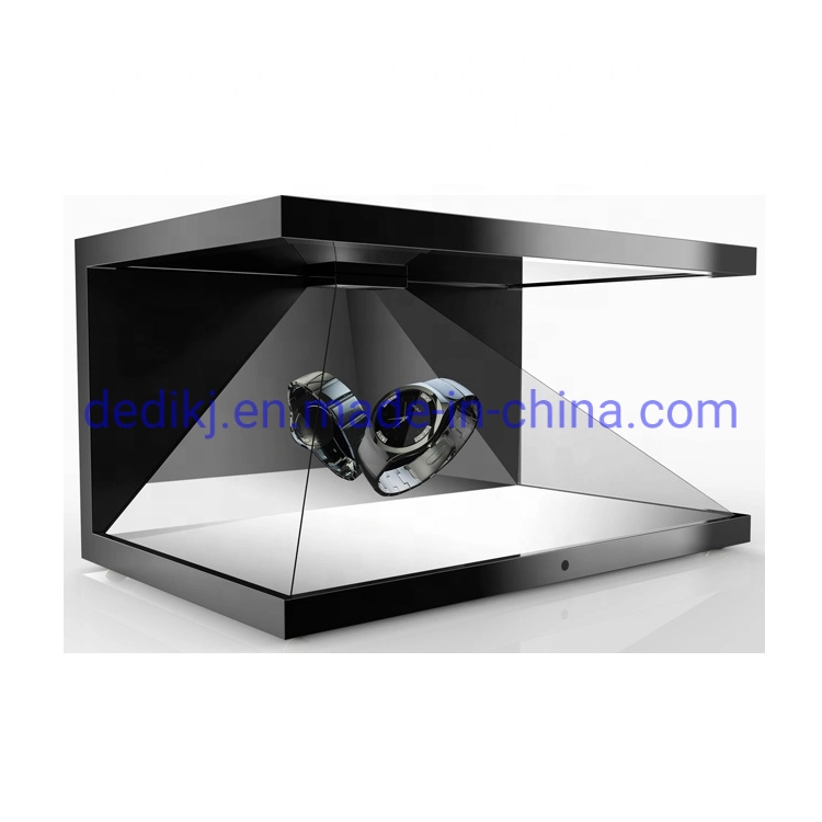 270 Degree Pyramid 3D Holographic Display for Dynamic Advertising