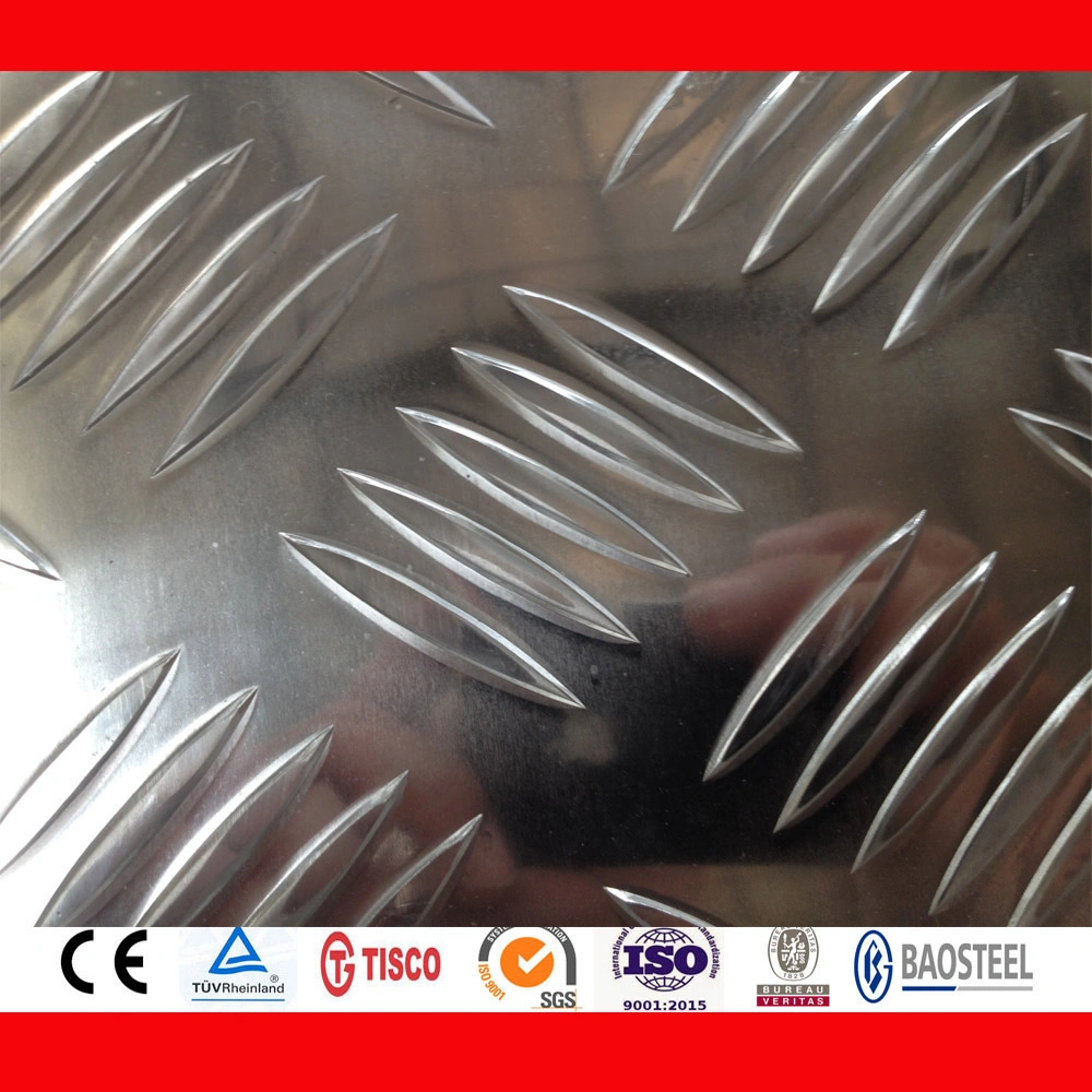 Aluminium / Aluminum Tread Checkered Sheet (1050 1060 1070 3003 5052 5083 5754 6061)