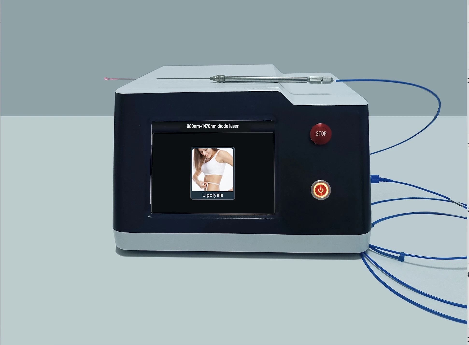 Laser Lipolysis Fat Remove Lipomas Beauty Plastic Surgery Machine 980nm Face Endolift Diode Laser