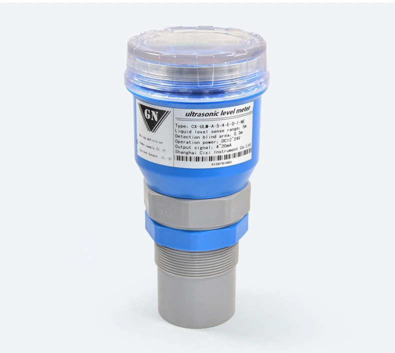 4-20mA RS485 Diesel Fuel Ultrasonic Level Gauge Water Sensor Switch Level Transmitter Oil Ultrasonic Liquid Level Meter