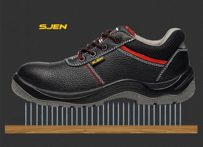 High quality/High cost performance  Safety Work Shoes with Industrial Steel Toe Anti-Smashing Anti-Punctu in Industries Construction