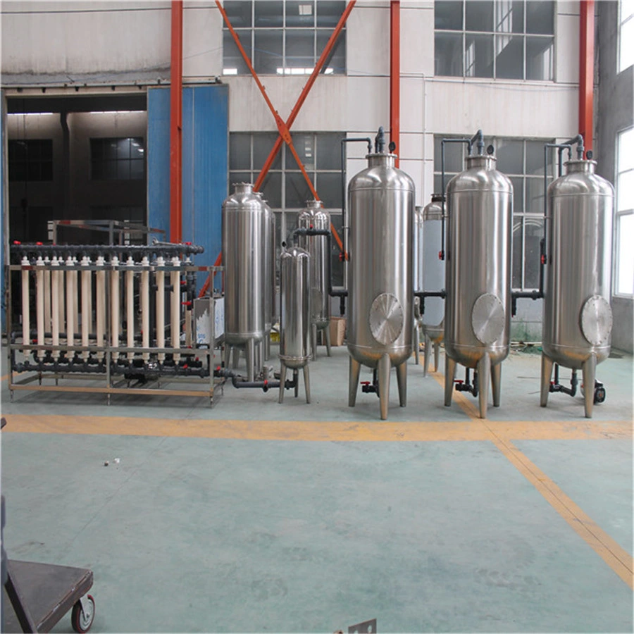 Stainless Steel Pre-Water Treatment Line for Making Mineral Water